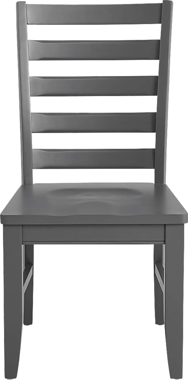 Acadia Hills Gray Side Chair - Thumbnail - Image 3