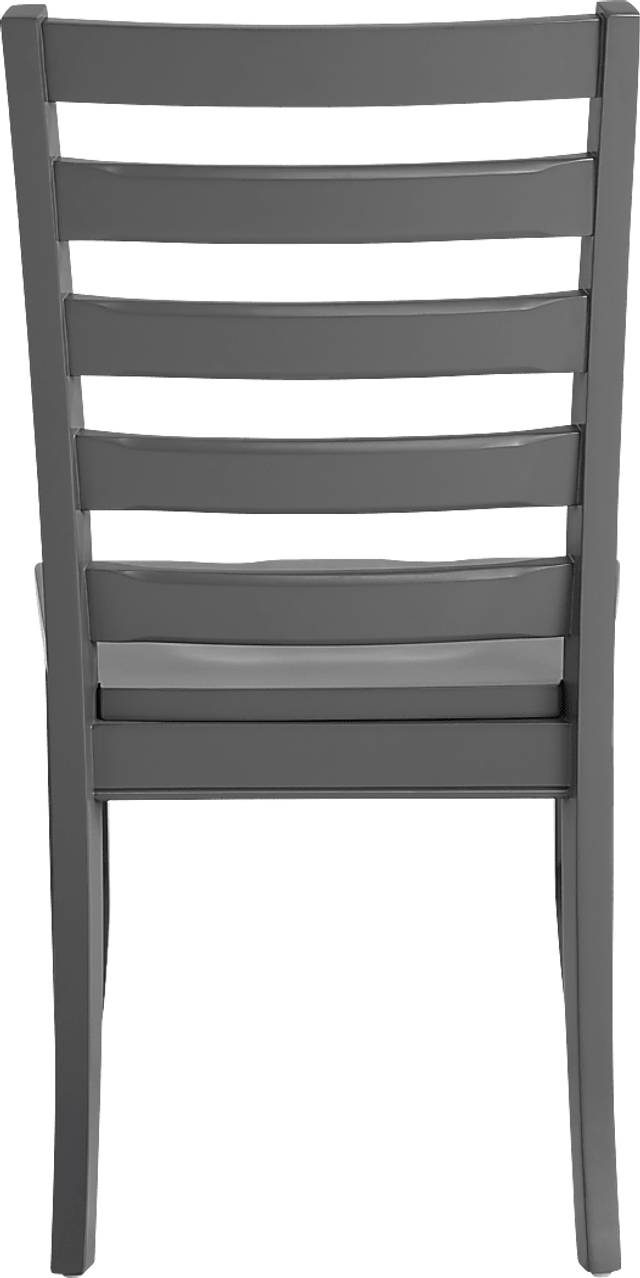 Acadia Hills Gray Side Chair - Thumbnail - Image 4
