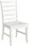 Acadia Hills White 5 Pc Dining Room with White Chairs