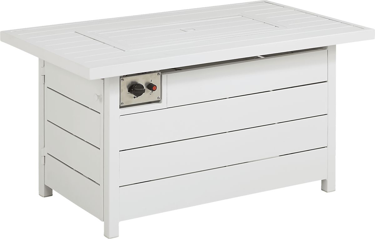 KING　COLE AVISO FIRE BLADE ホワイト acadia-white-outdoor-fire-