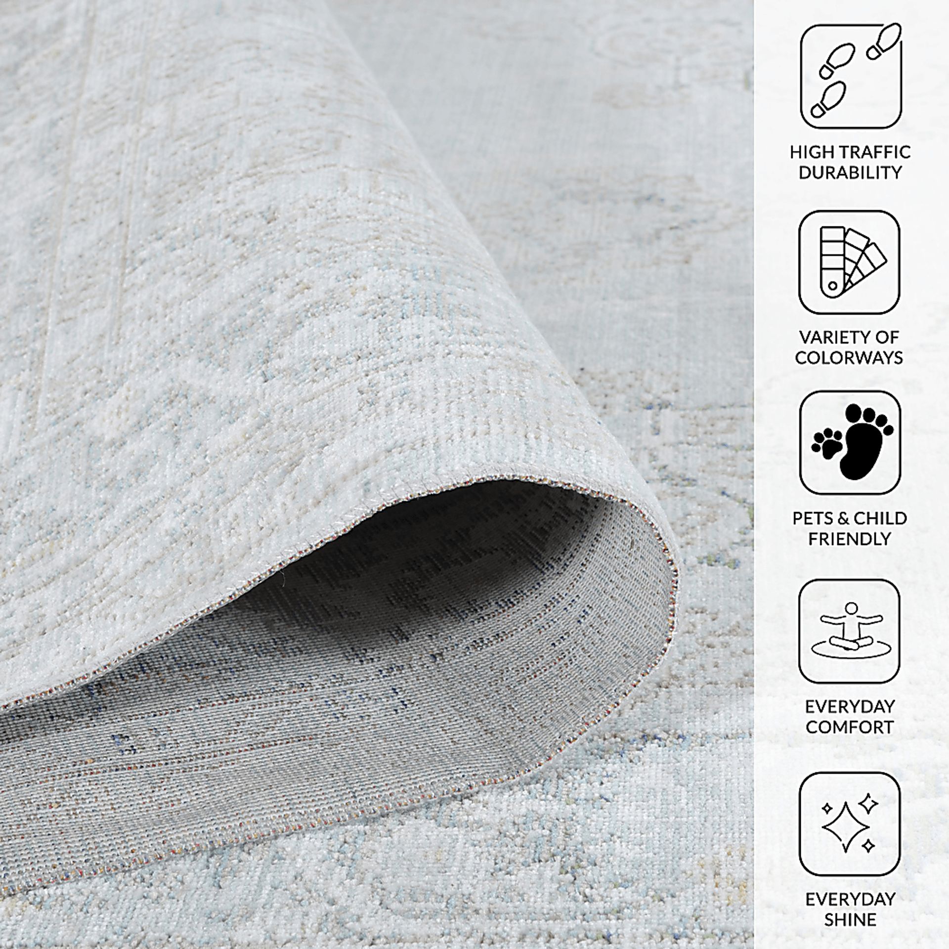 Acara Light Blue 9' x 13' Rug - Image 5