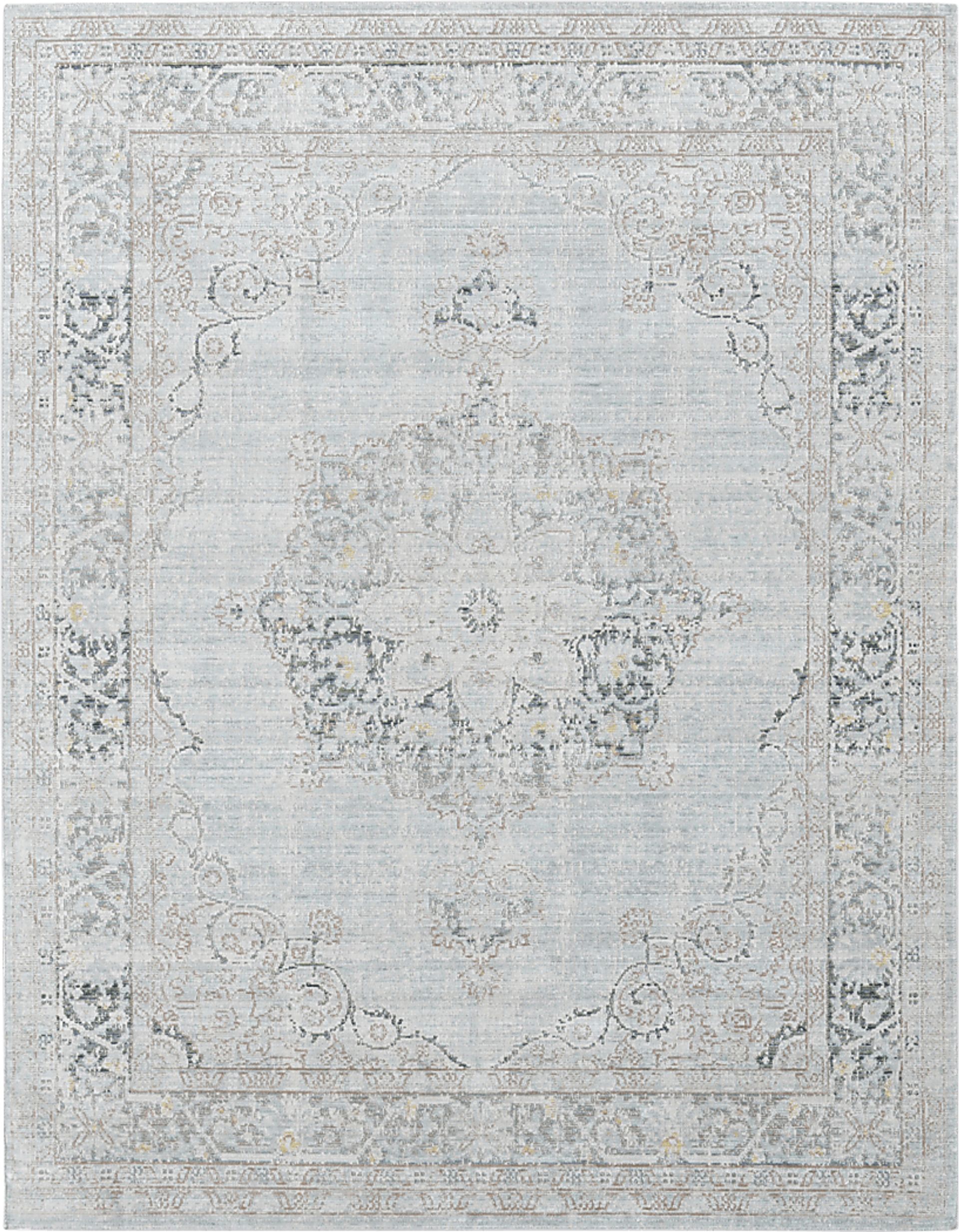 Acara Light Blue 9' x 13' Rug - Image 1