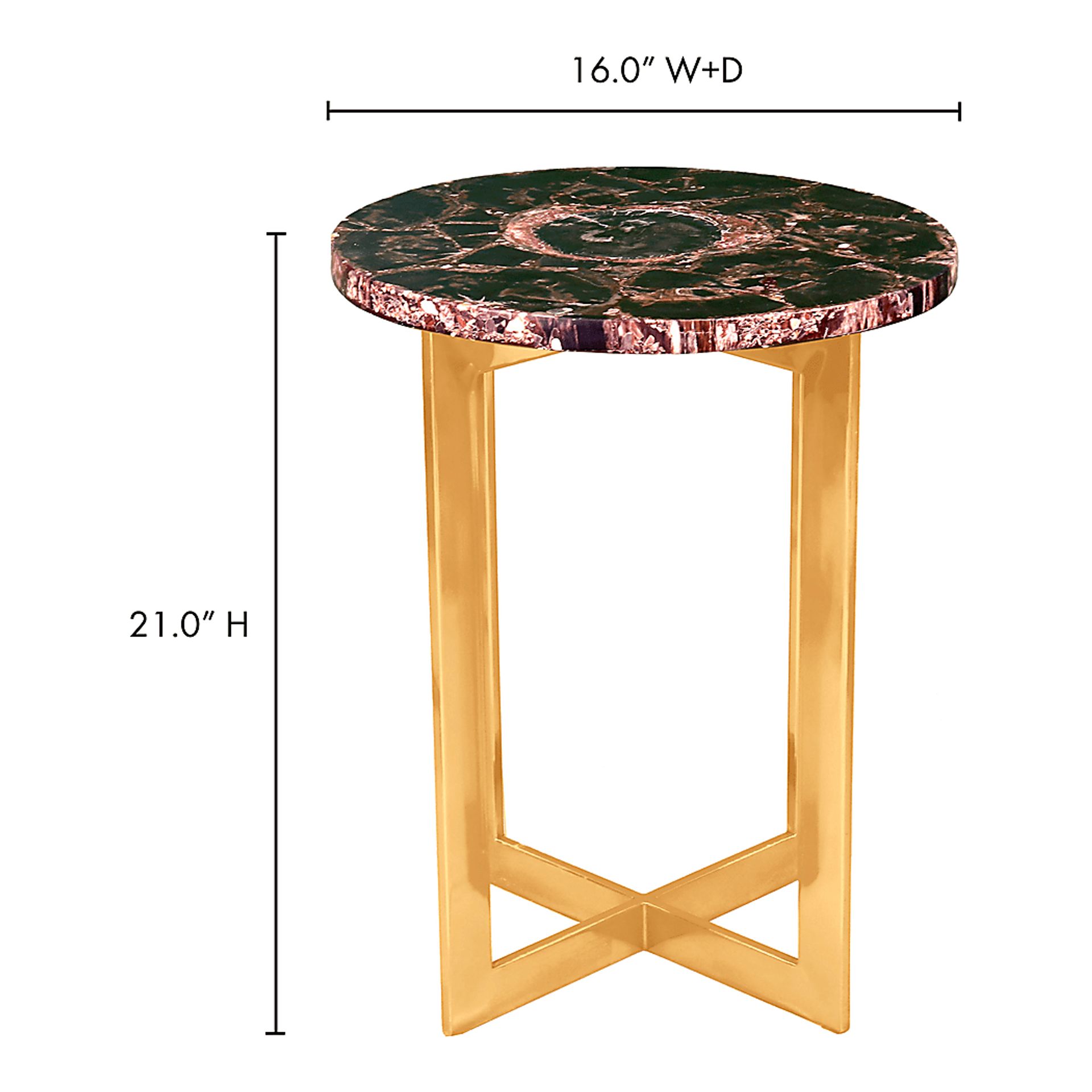 Acari Black Accent Table - Image 4