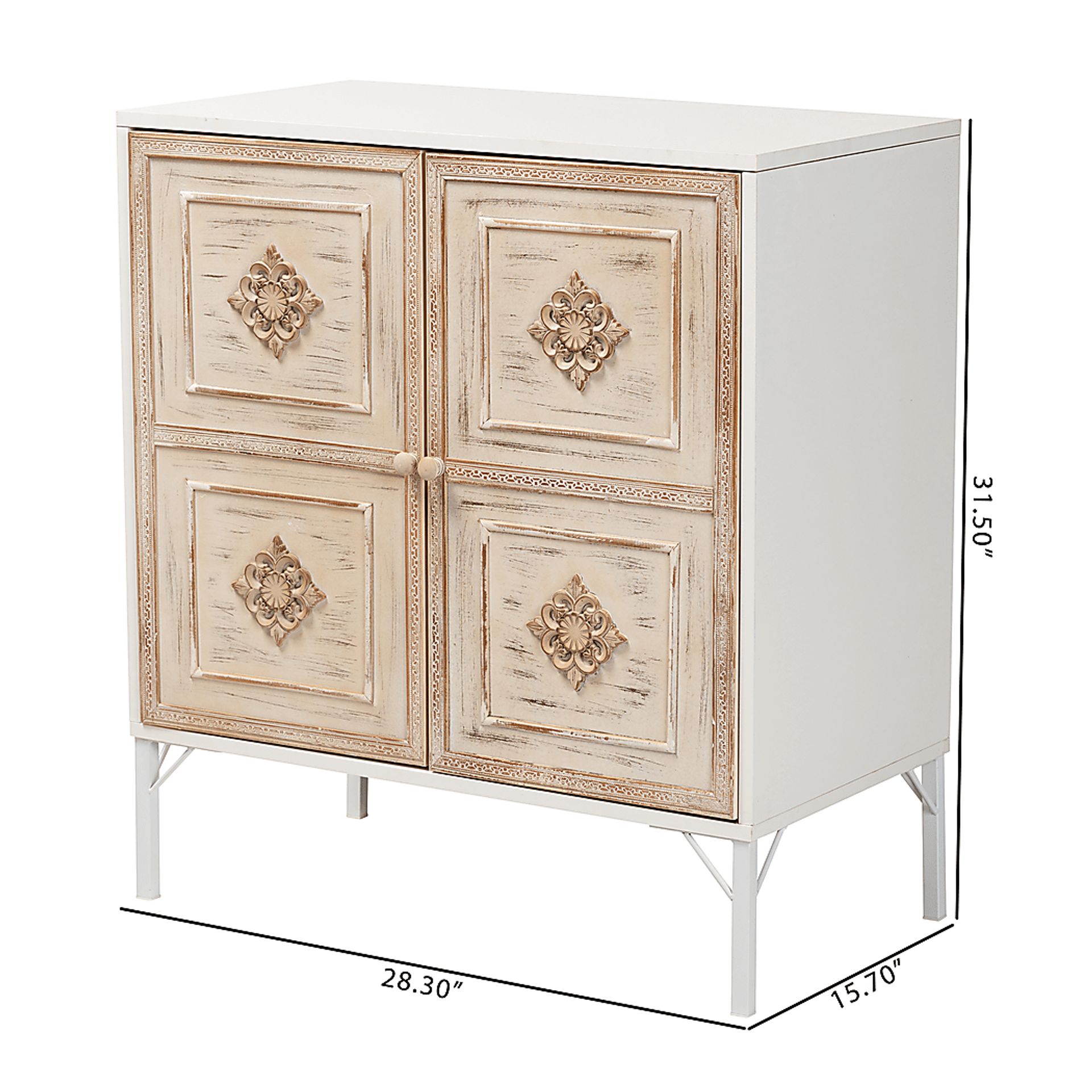 Acatlan White Sideboard - Image 11