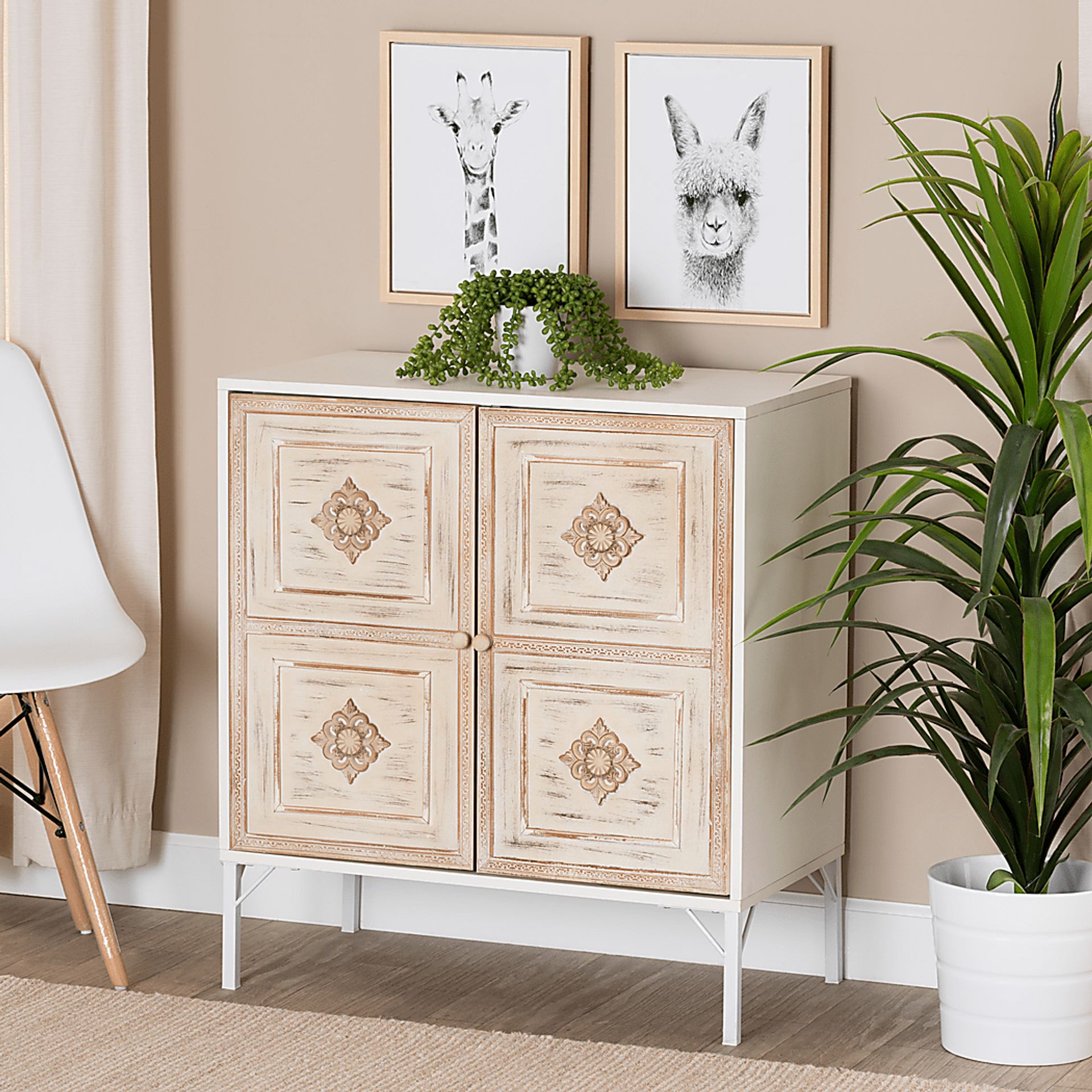 Acatlan White Sideboard - Image 2