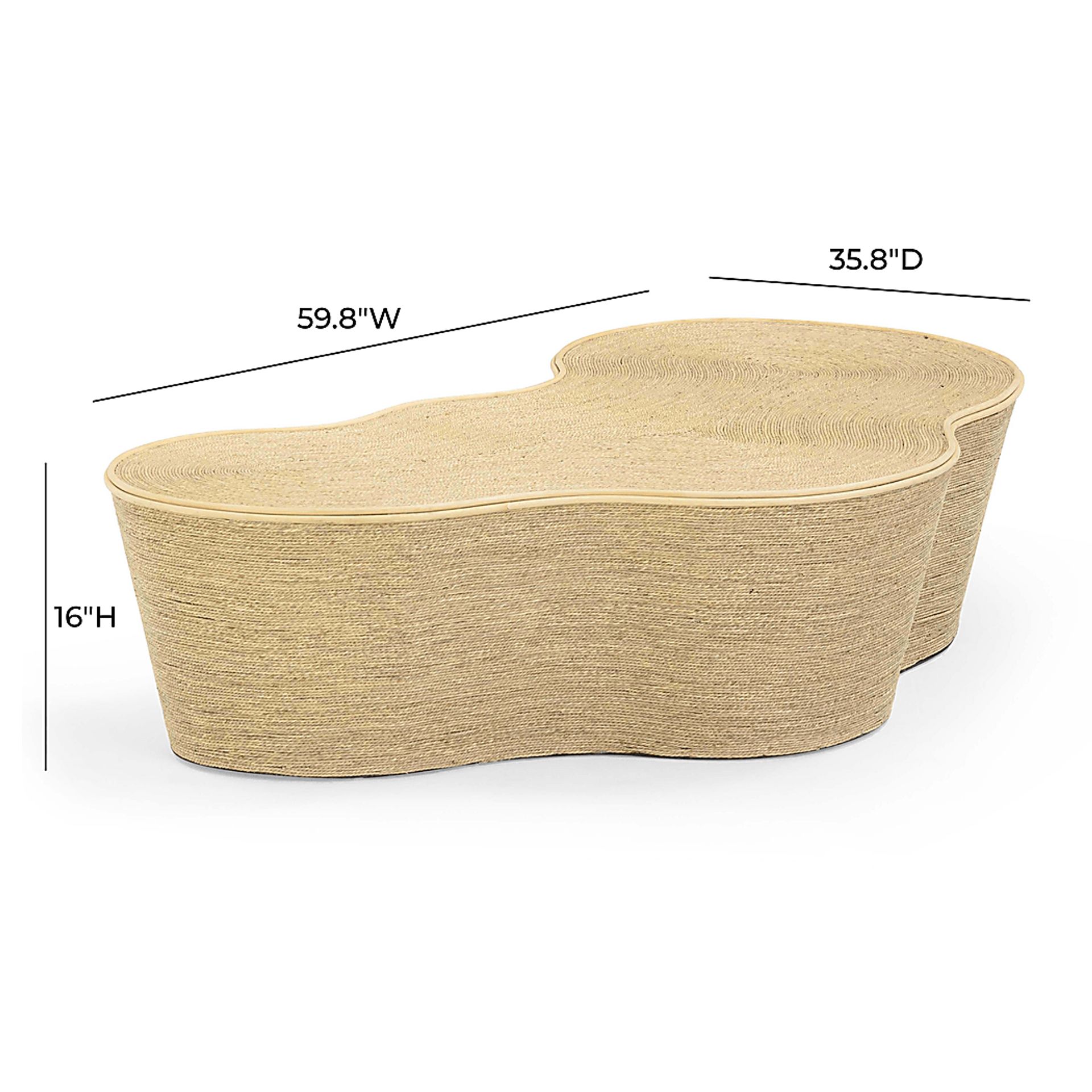 Accencoa Natural Cocktail Table - Image 10