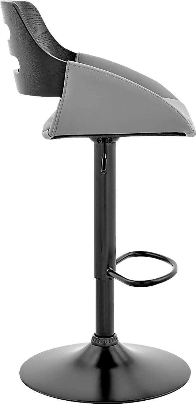 Accencon Gray Barstool - Thumbnail - Image 4
