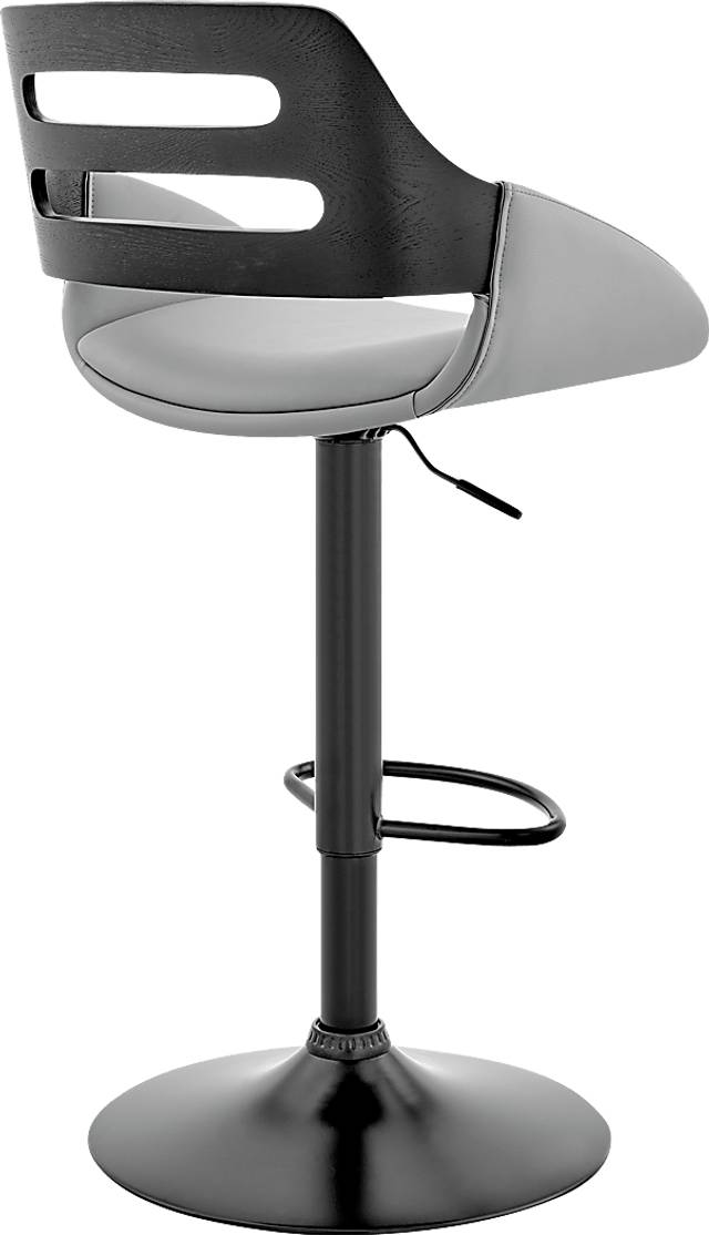Accencon Gray Barstool - Thumbnail - Image 5