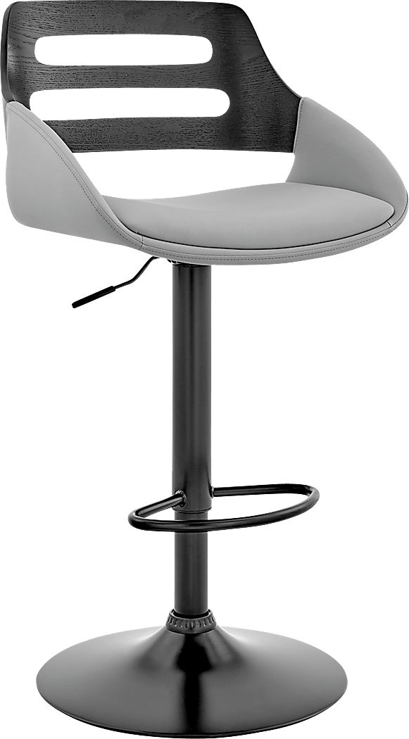 Accencon Gray Barstool