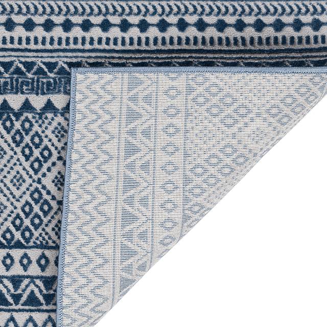 Accentare Blue 8' x 10' Rug - Thumbnail - Image 3