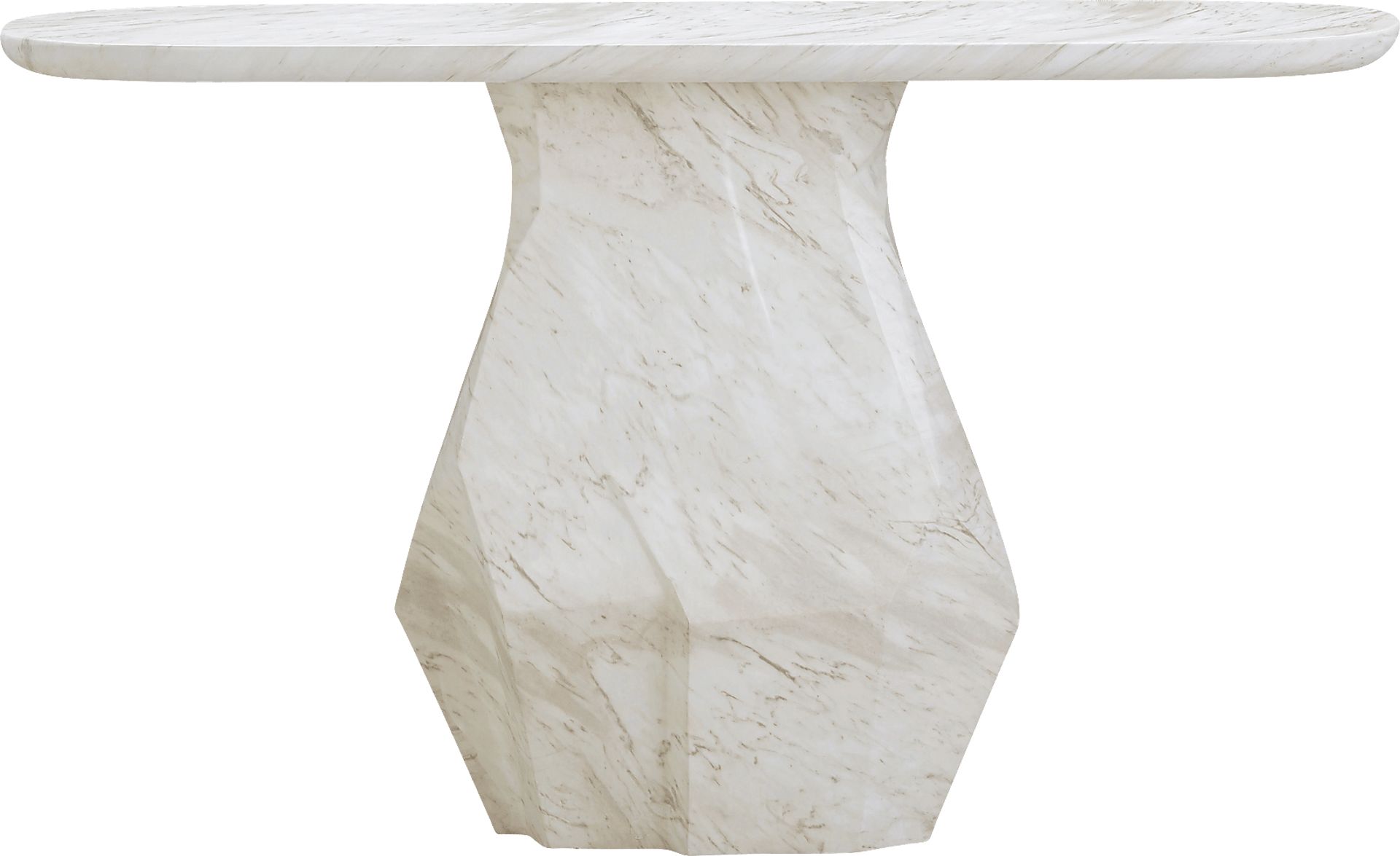 Accentgate White Console Table - Image 1