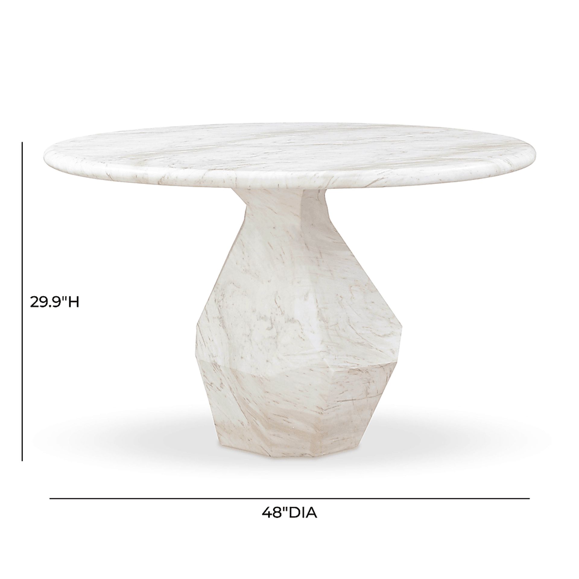 Accentgate White Dining Table - Image 7