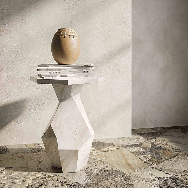 Accentgate White End Table - Thumbnail - Image 2