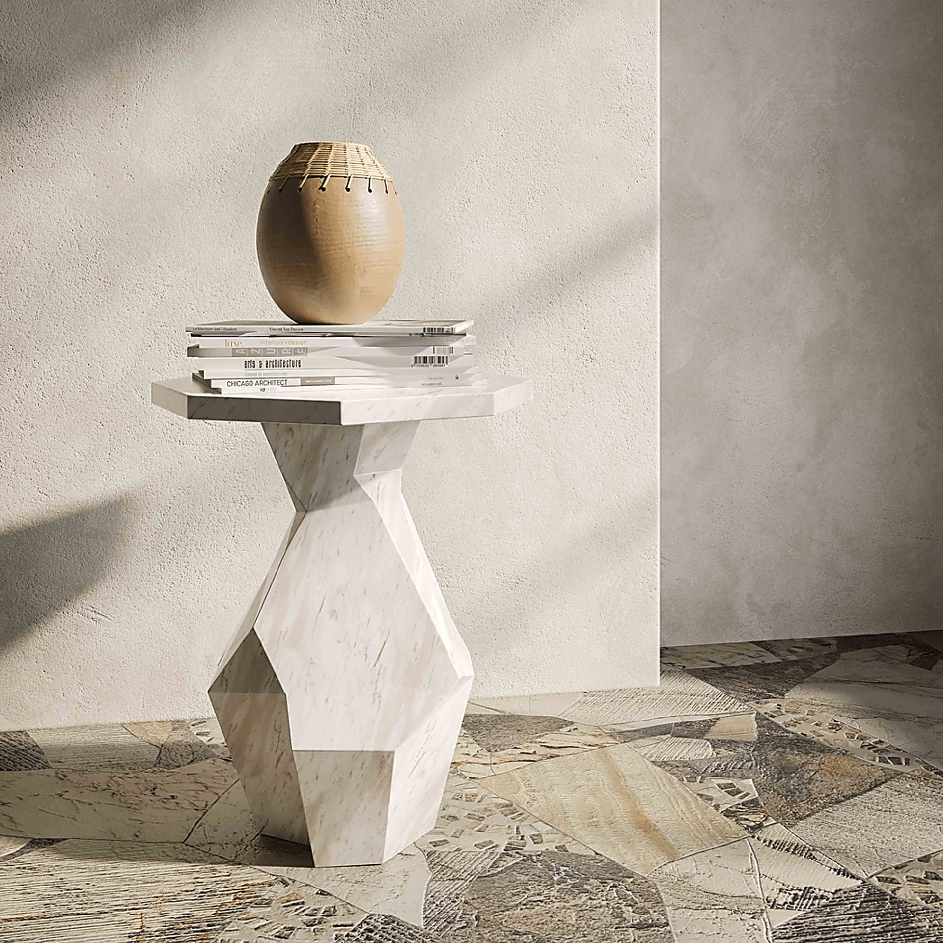 Accentgate White End Table - Image 2