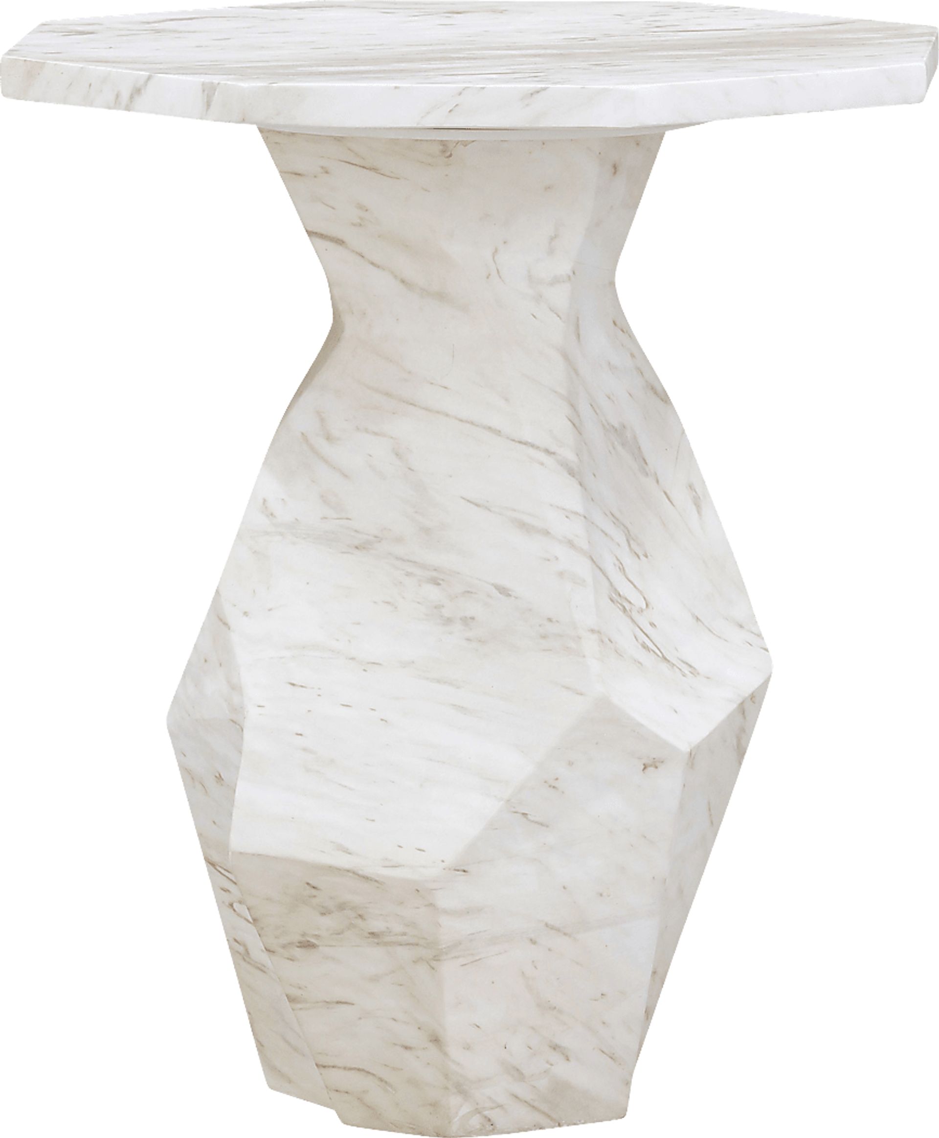 Accentgate White End Table - Image 4