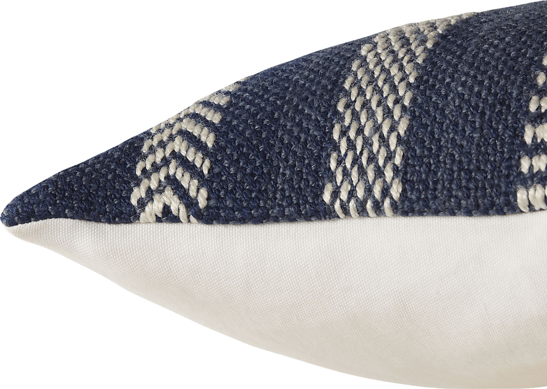 Accentwell Navy Indoor/Outdoor Lumbar Pillow - Image 3