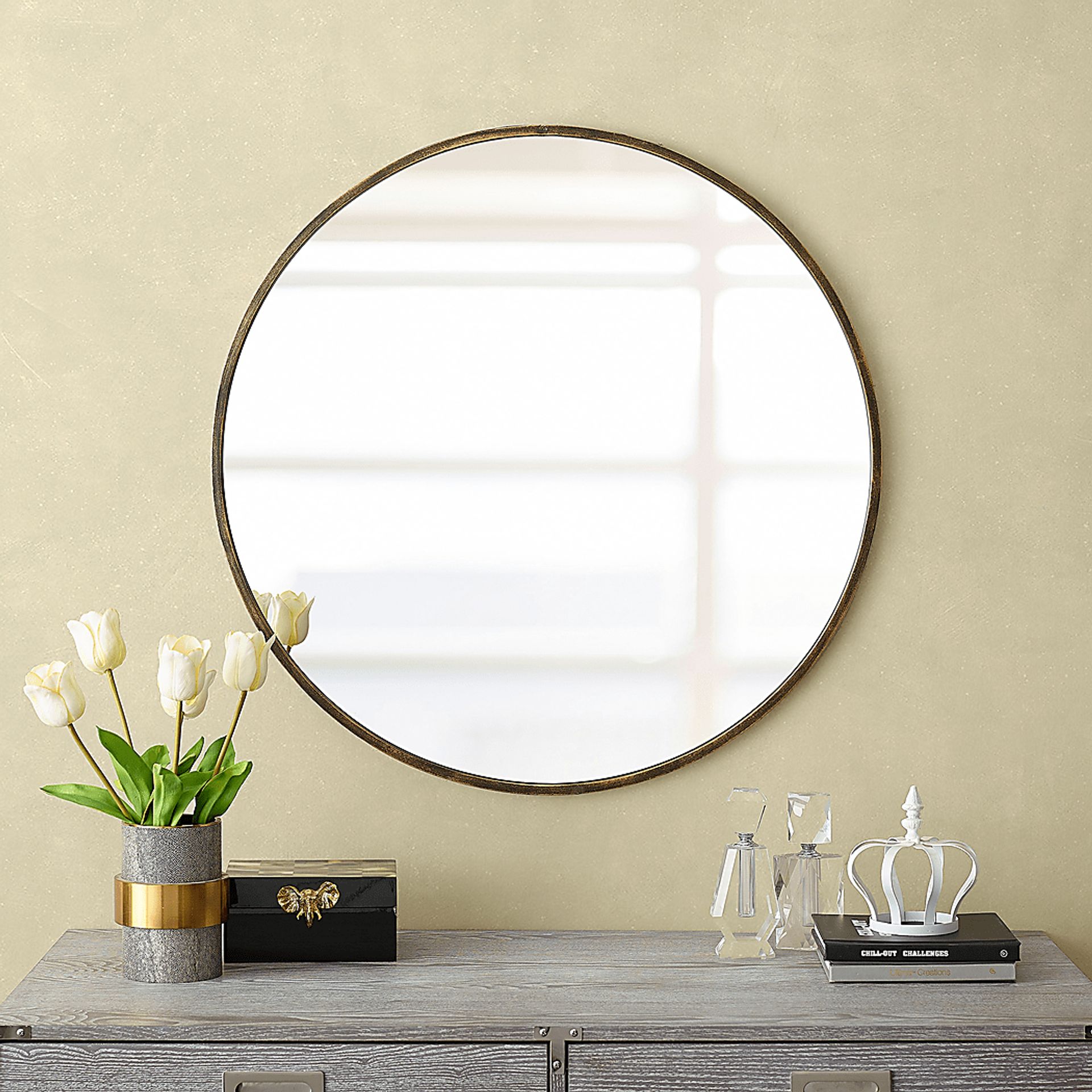 Accolyn Brass Mirror - Image 4