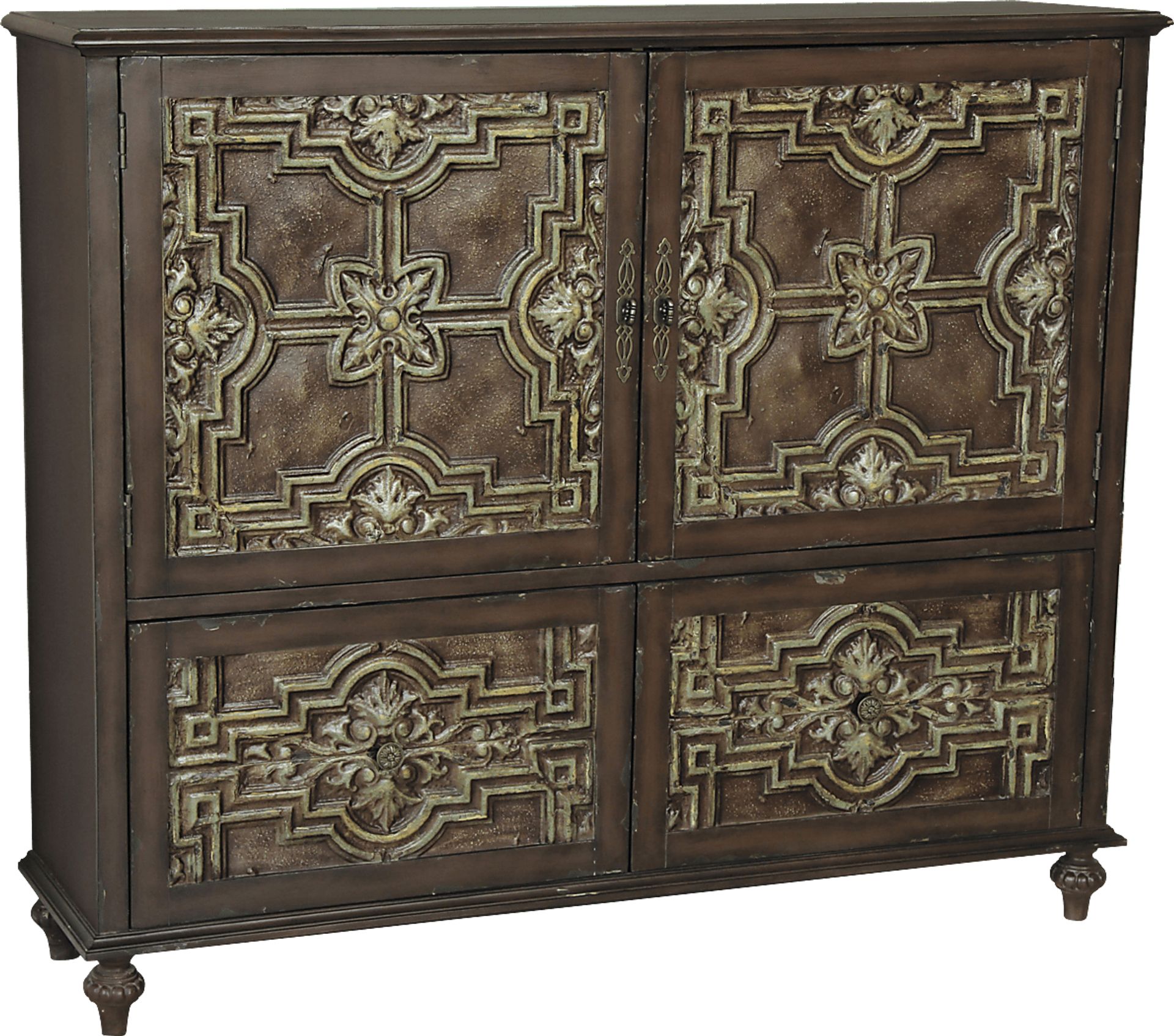 Accomack Brown Credenza - Image 1