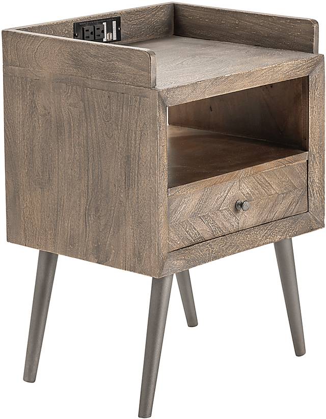 Accralane Gray Accent Table - Thumbnail - Image 2