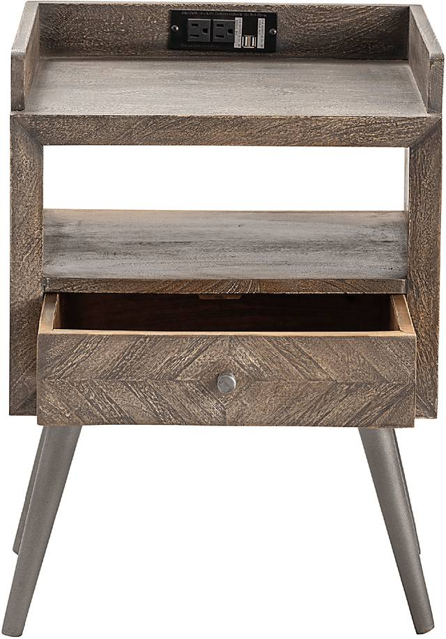 Accralane Gray Accent Table - Thumbnail - Image 3