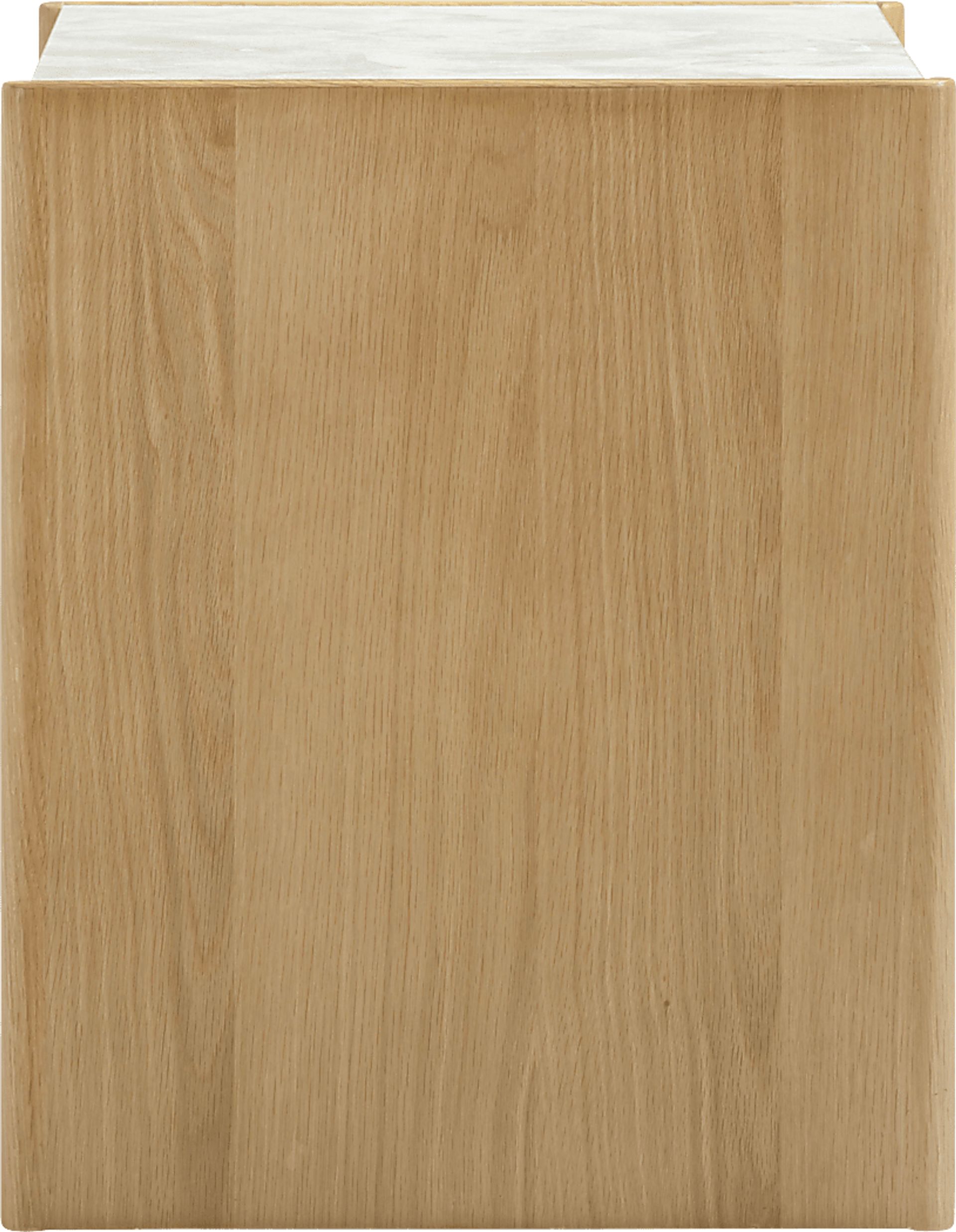 Acecloud Natural Nightstand - Image 5