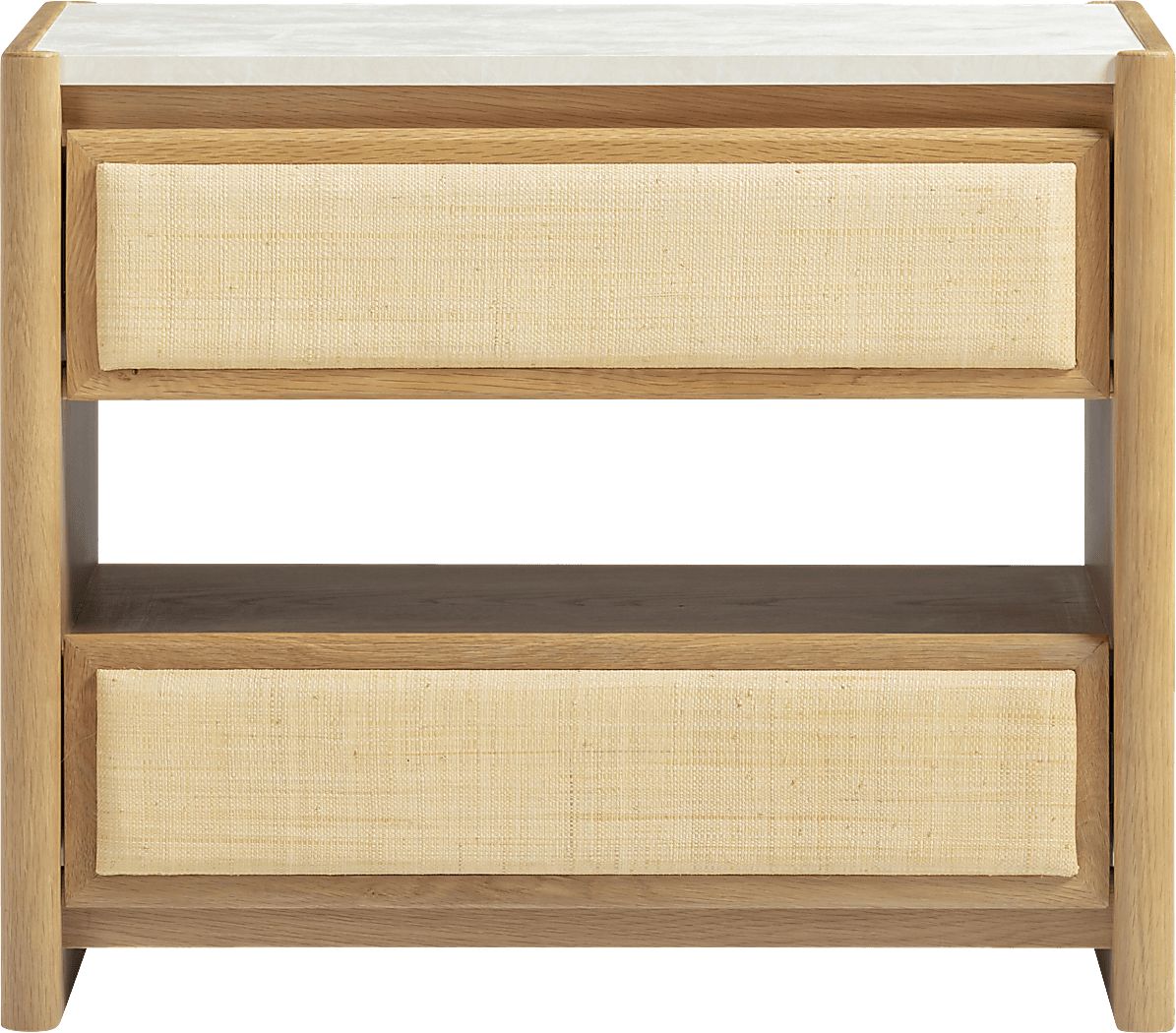 Acecloud Natural Nightstand