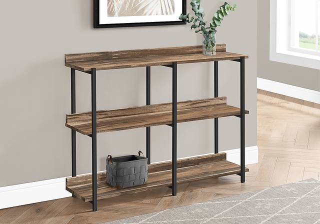 Acelia Brown Console Table - Thumbnail - Image 3