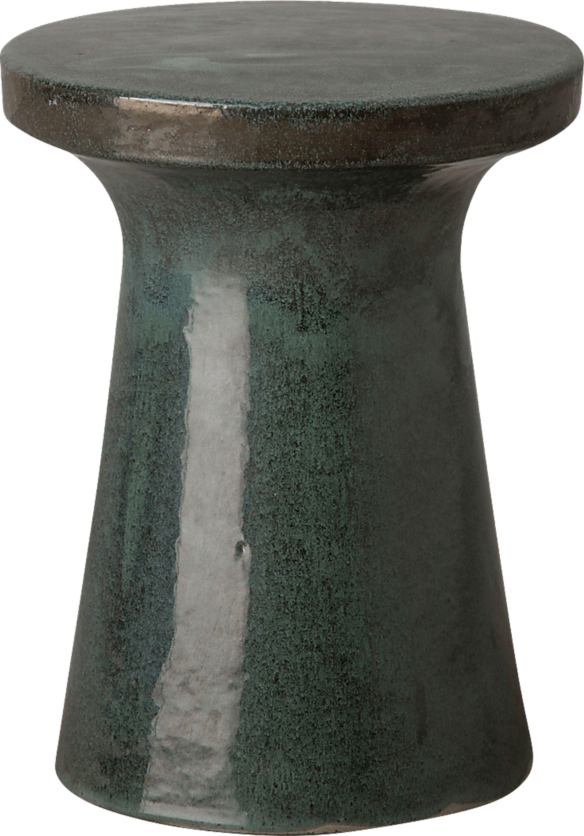 Acentala Green Outdoor Stool - Image 1
