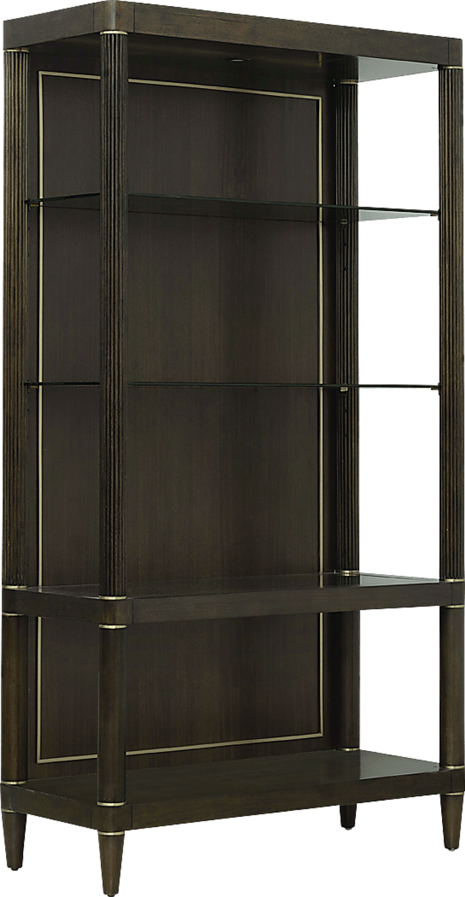 Acentube Brown Bookcase - Image 1