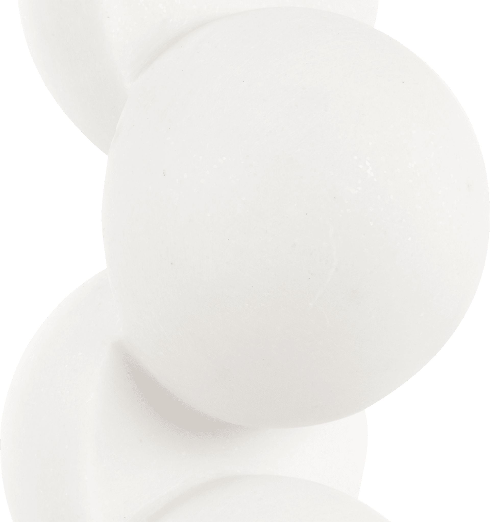 Acesea White Sculpture, Set of 2 - Image 4