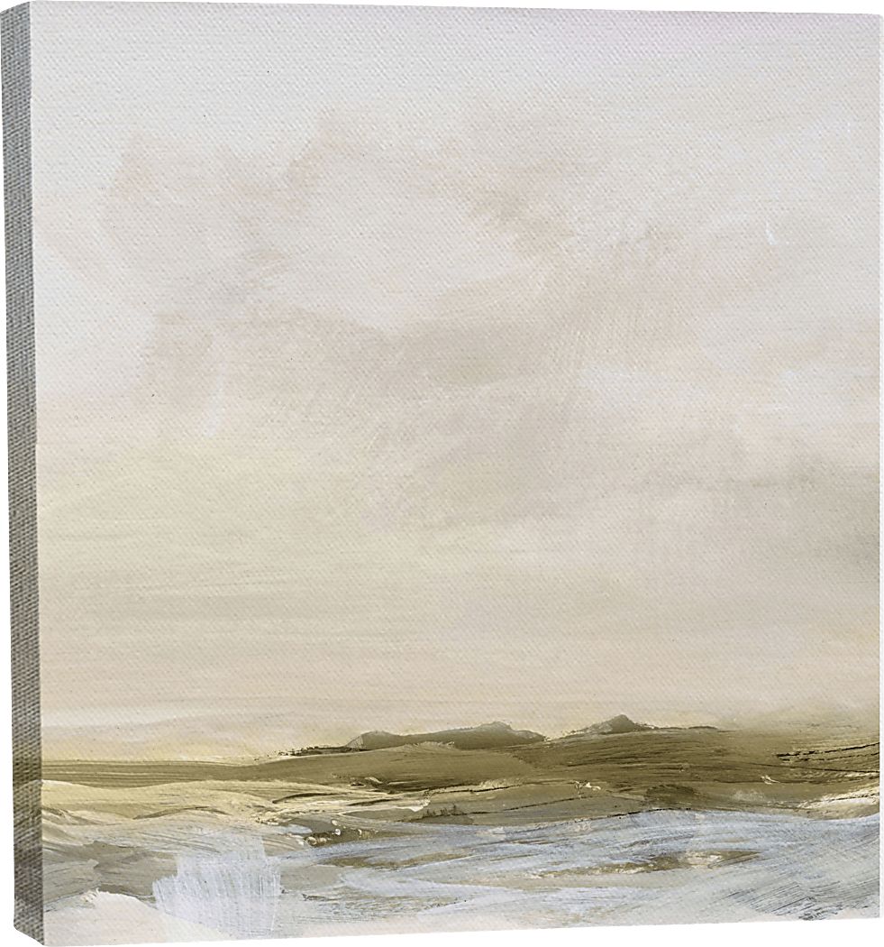 Acetink Beige Beige Canvas Wall Art