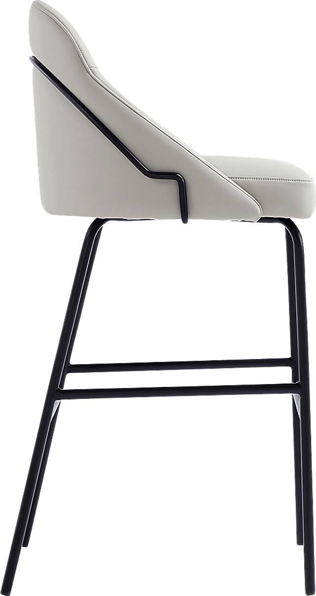 Acewalk I Gray Barstool - Thumbnail - Image 4