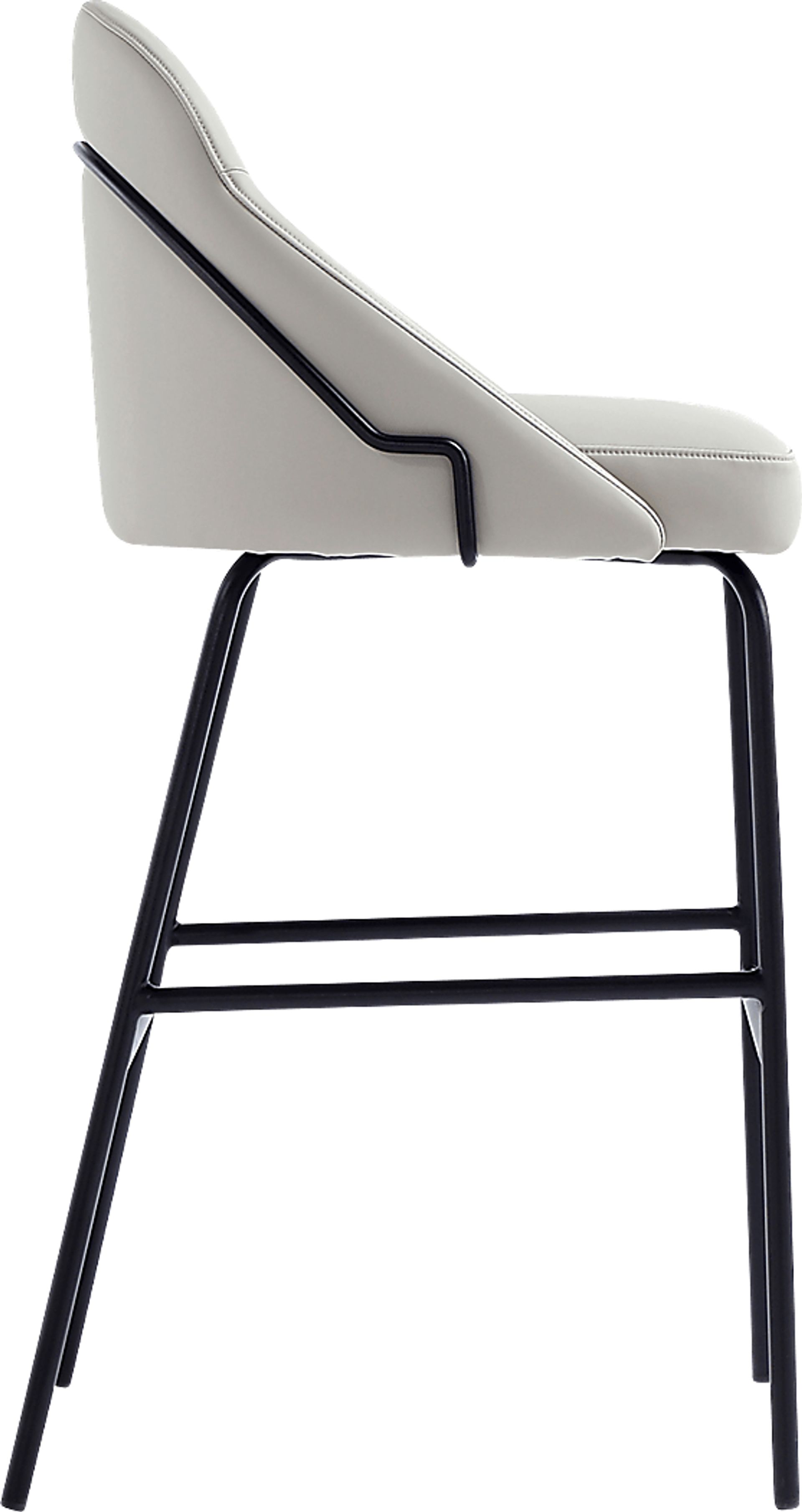 Acewalk I Gray Barstool - Image 4