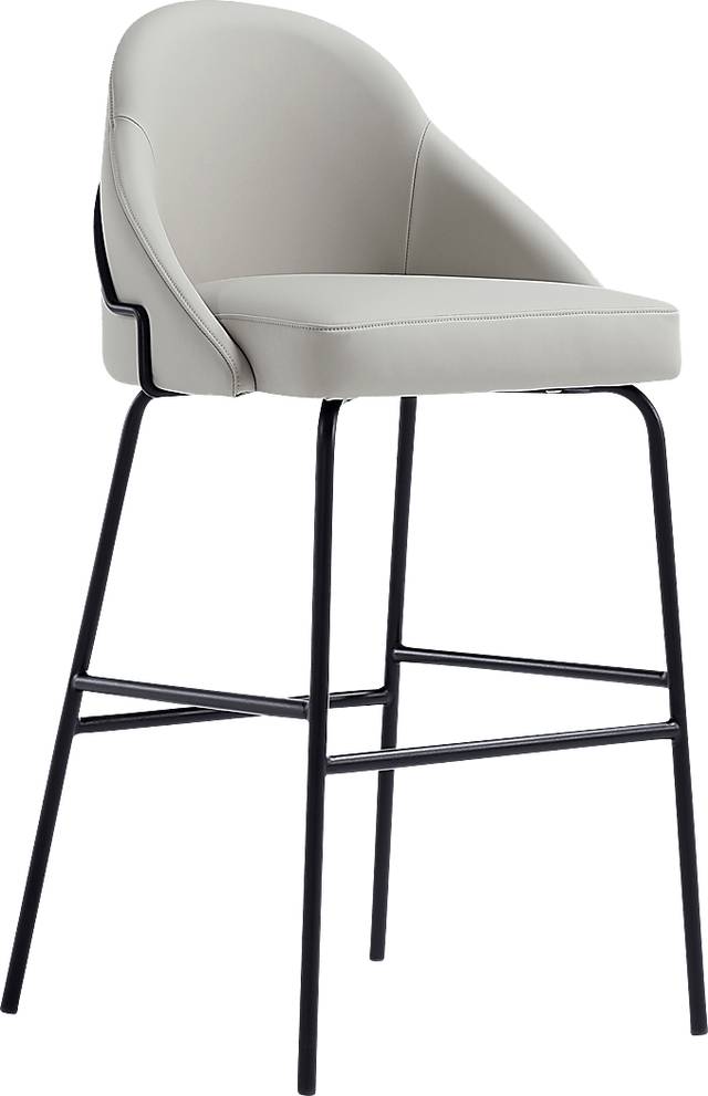 Acewalk I Gray Barstool - Thumbnail - Image 7