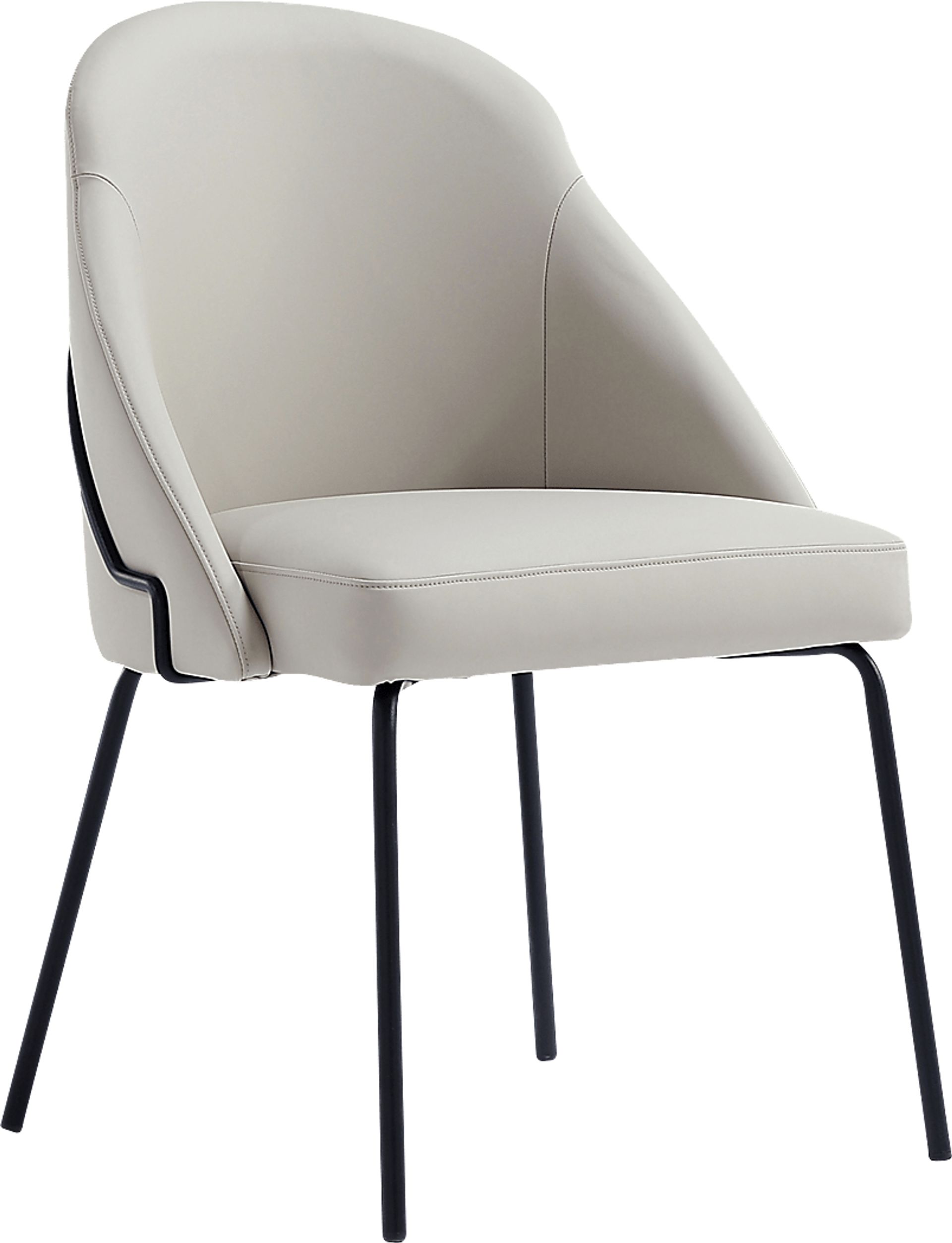Acewalk I Gray Dining Chair - Image 3