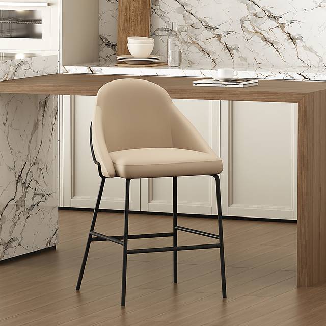 Acewalk I Tan Counter Height Stool - Thumbnail - Image 2