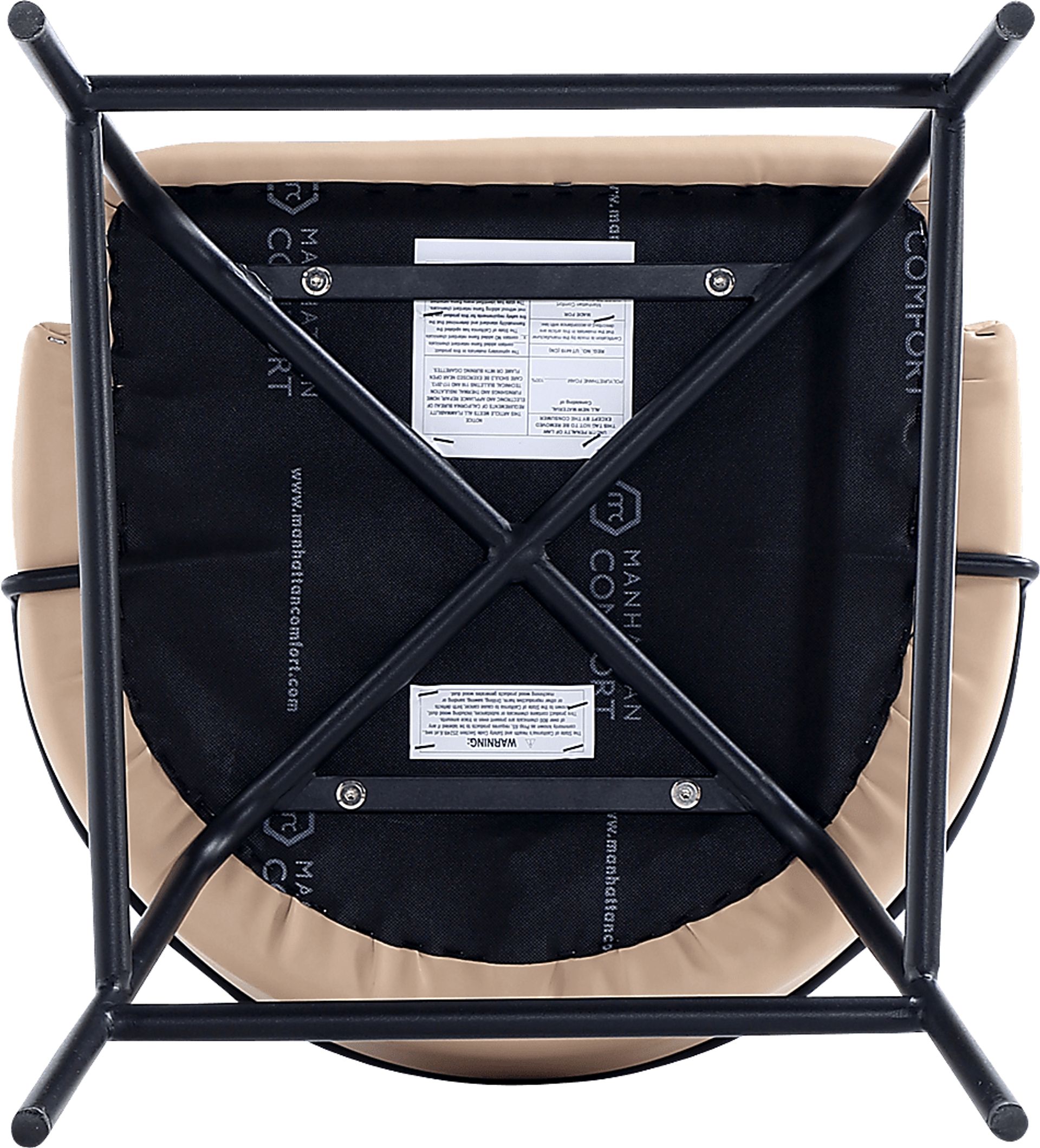 Acewalk I Tan Counter Height Stool - Image 3