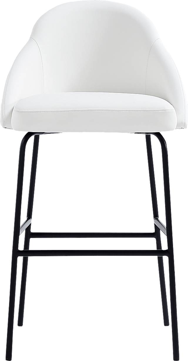 Acewalk I White Barstool - Thumbnail - Image 1