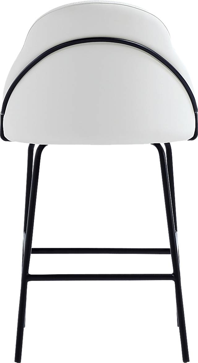Acewalk I White Counter Height Stool - Thumbnail - Image 6
