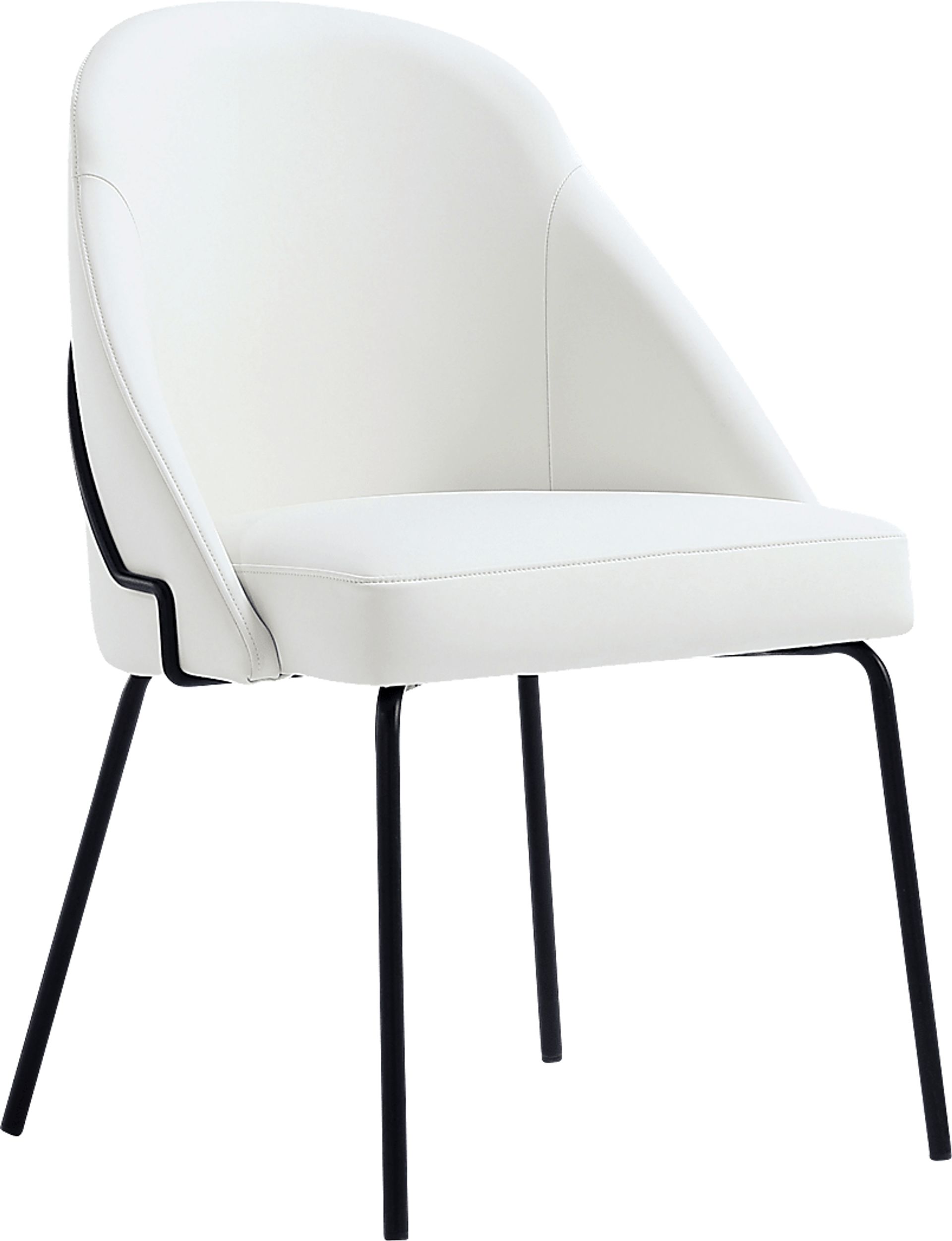 Acewalk I White Dining Chair - Image 4