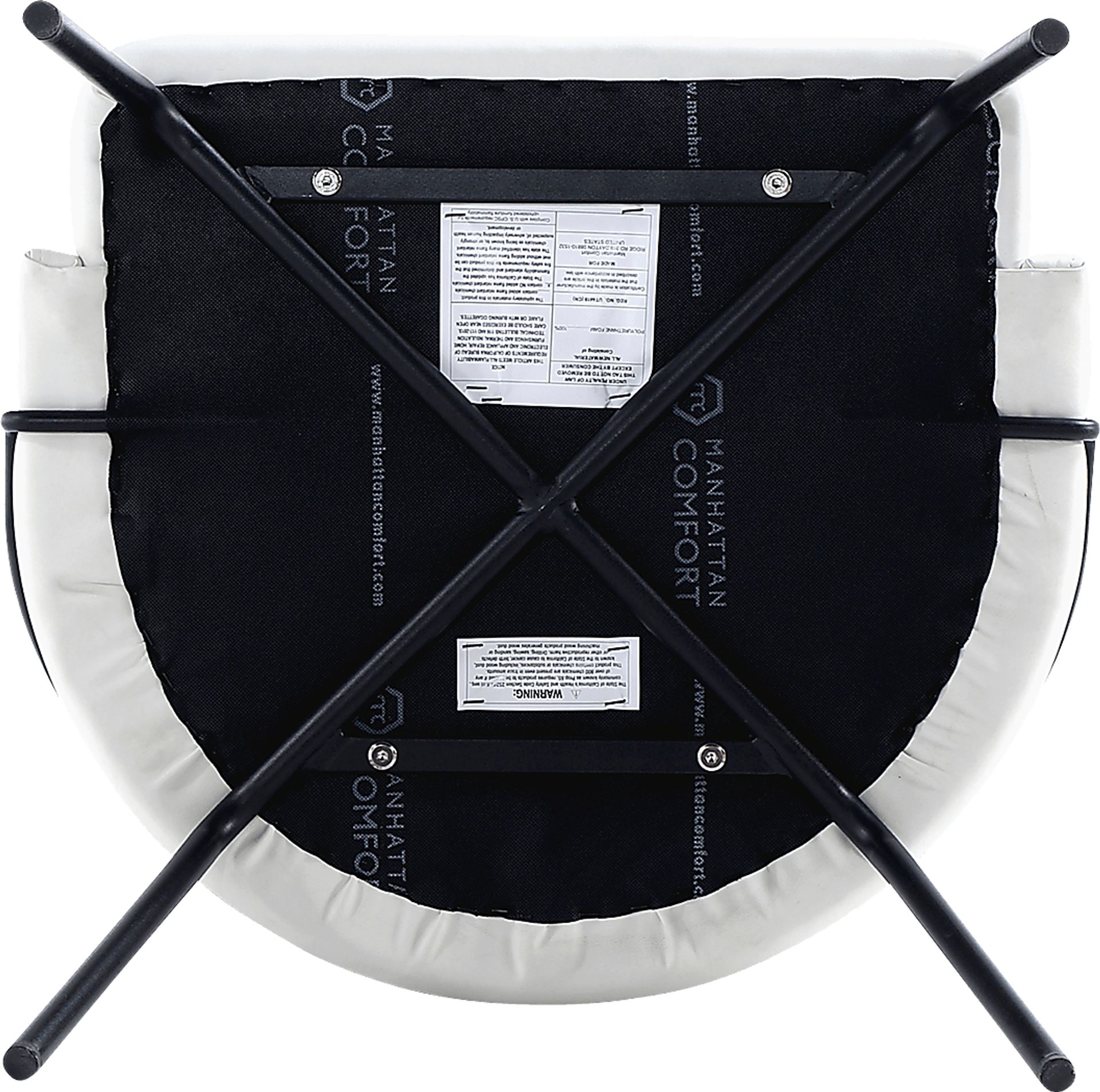 Acewalk I White Dining Chair - Image 7