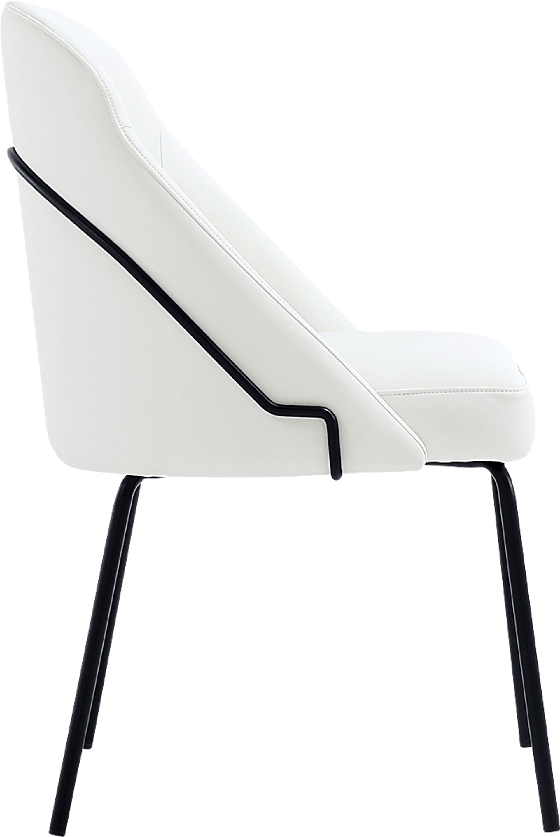 Acewalk I White Dining Chair - Image 8