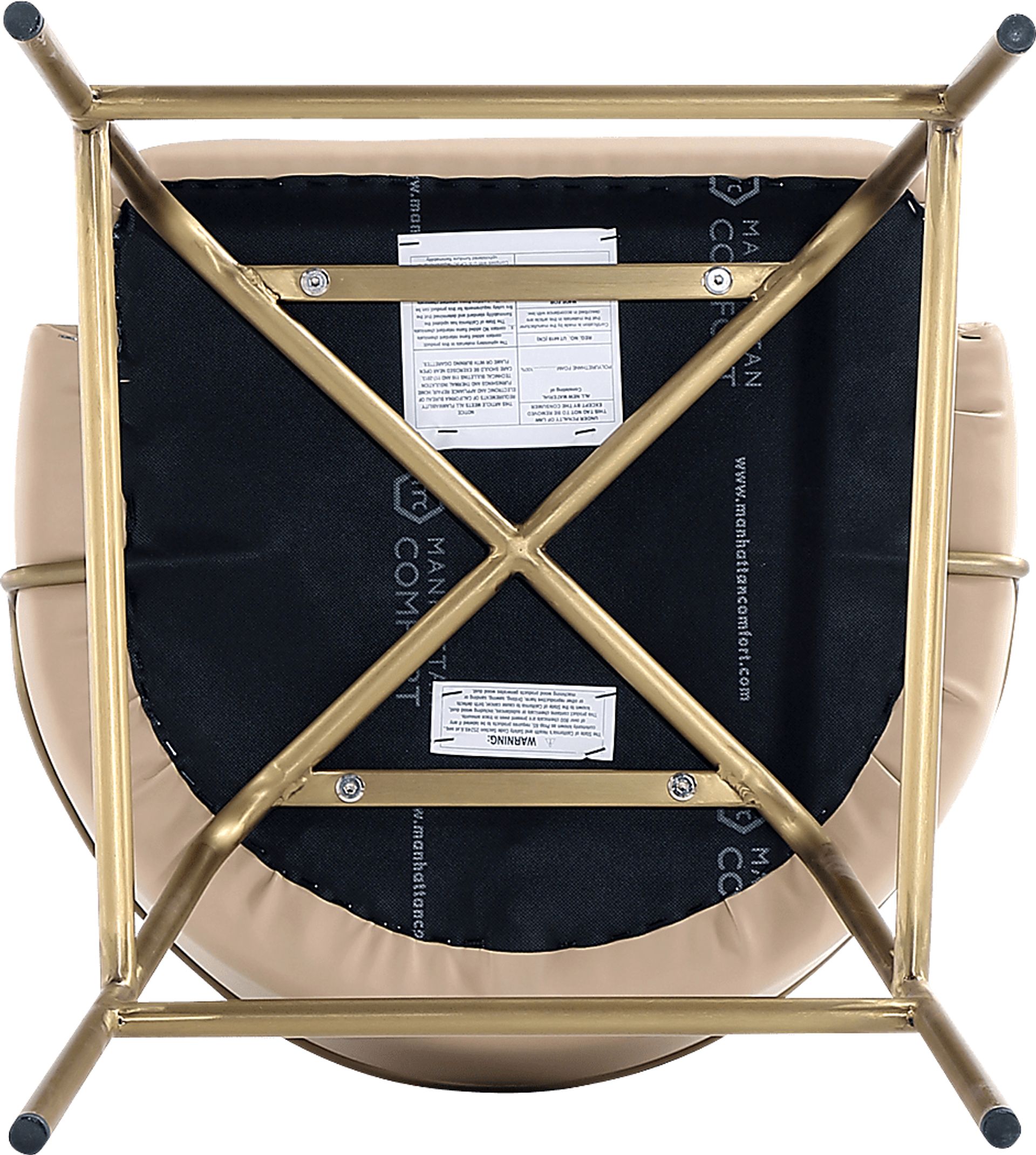 Acewalk II Tan Barstool - Image 3
