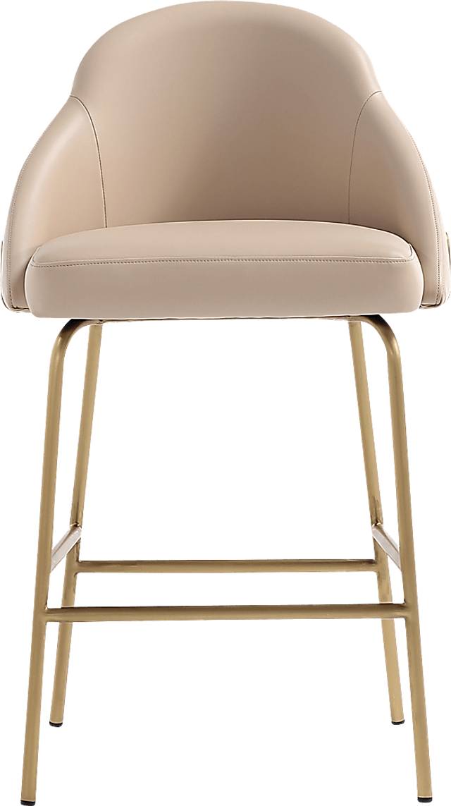 Acewalk II Tan Counter Height Stool - Thumbnail - Image 1