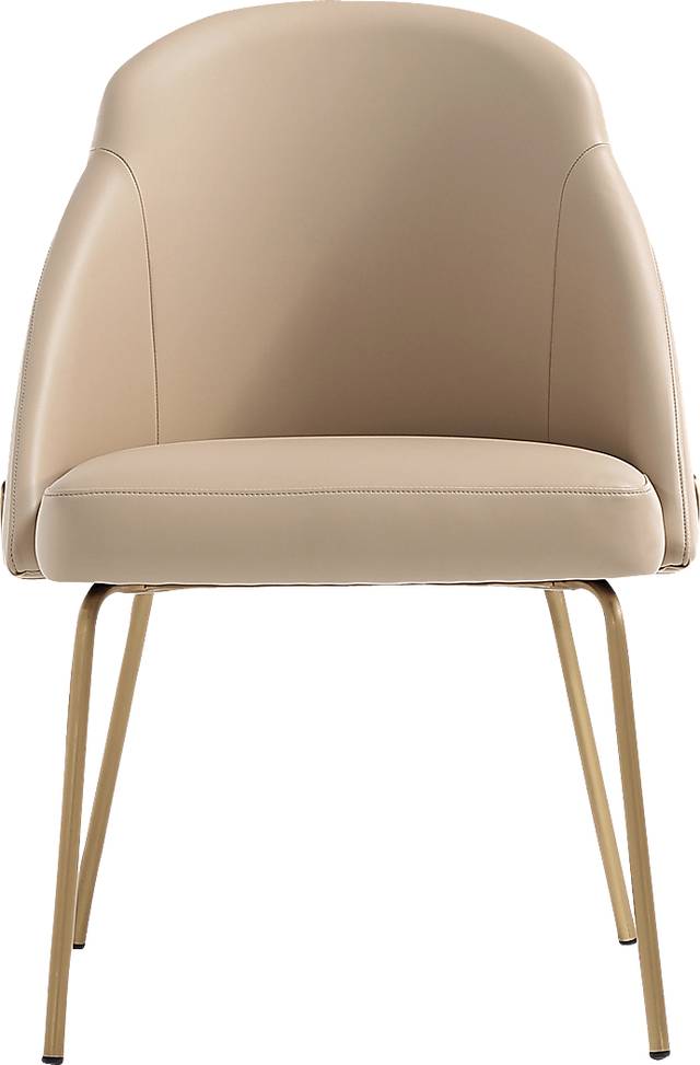 Acewalk II Tan Dining Chair - Thumbnail - Image 1