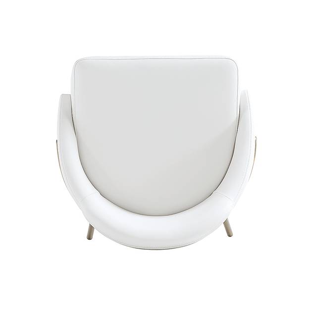 Acewalk II White Barstool - Thumbnail - Image 3