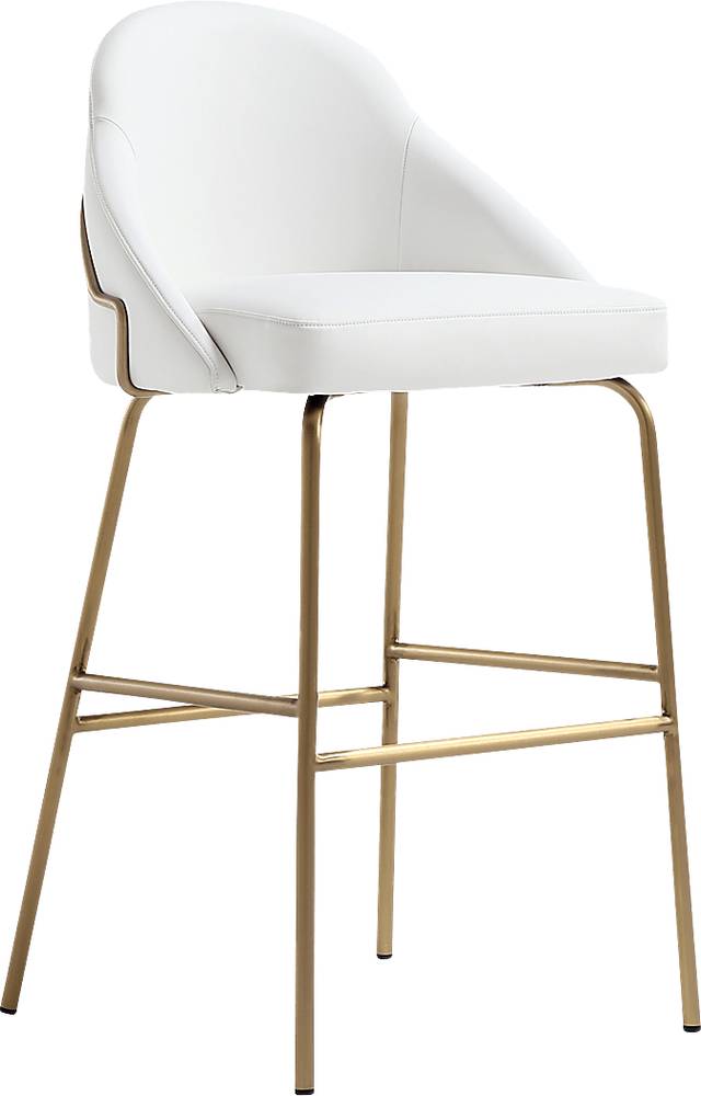 Acewalk II White Barstool - Thumbnail - Image 4