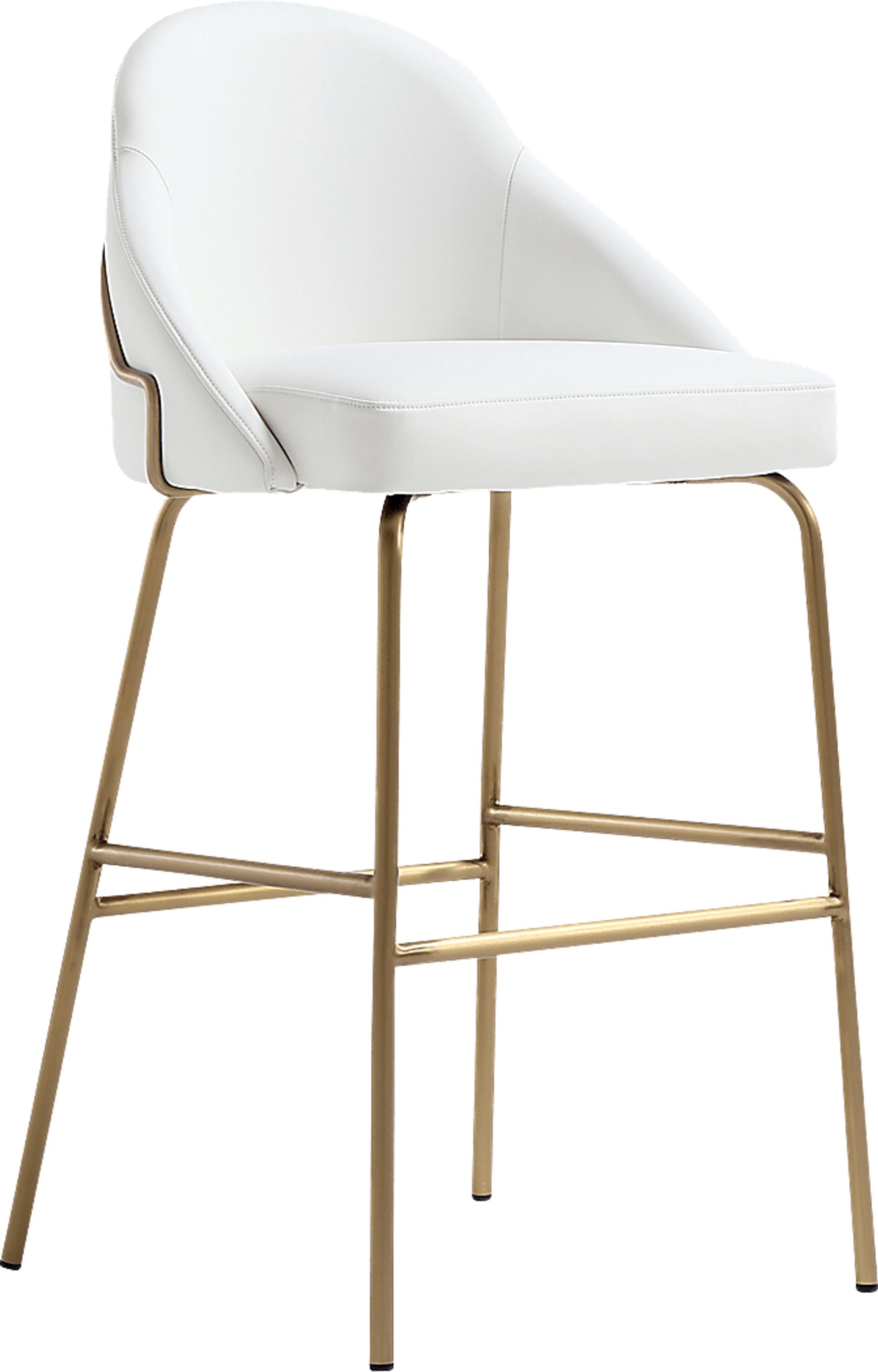 Acewalk II White Barstool - Image 4