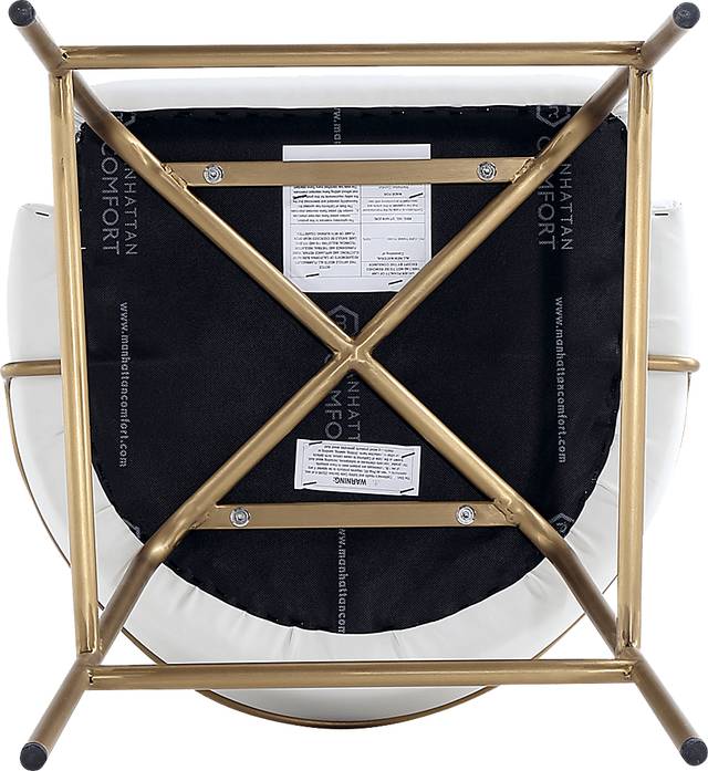 Acewalk II White Counter Height Stool - Thumbnail - Image 6