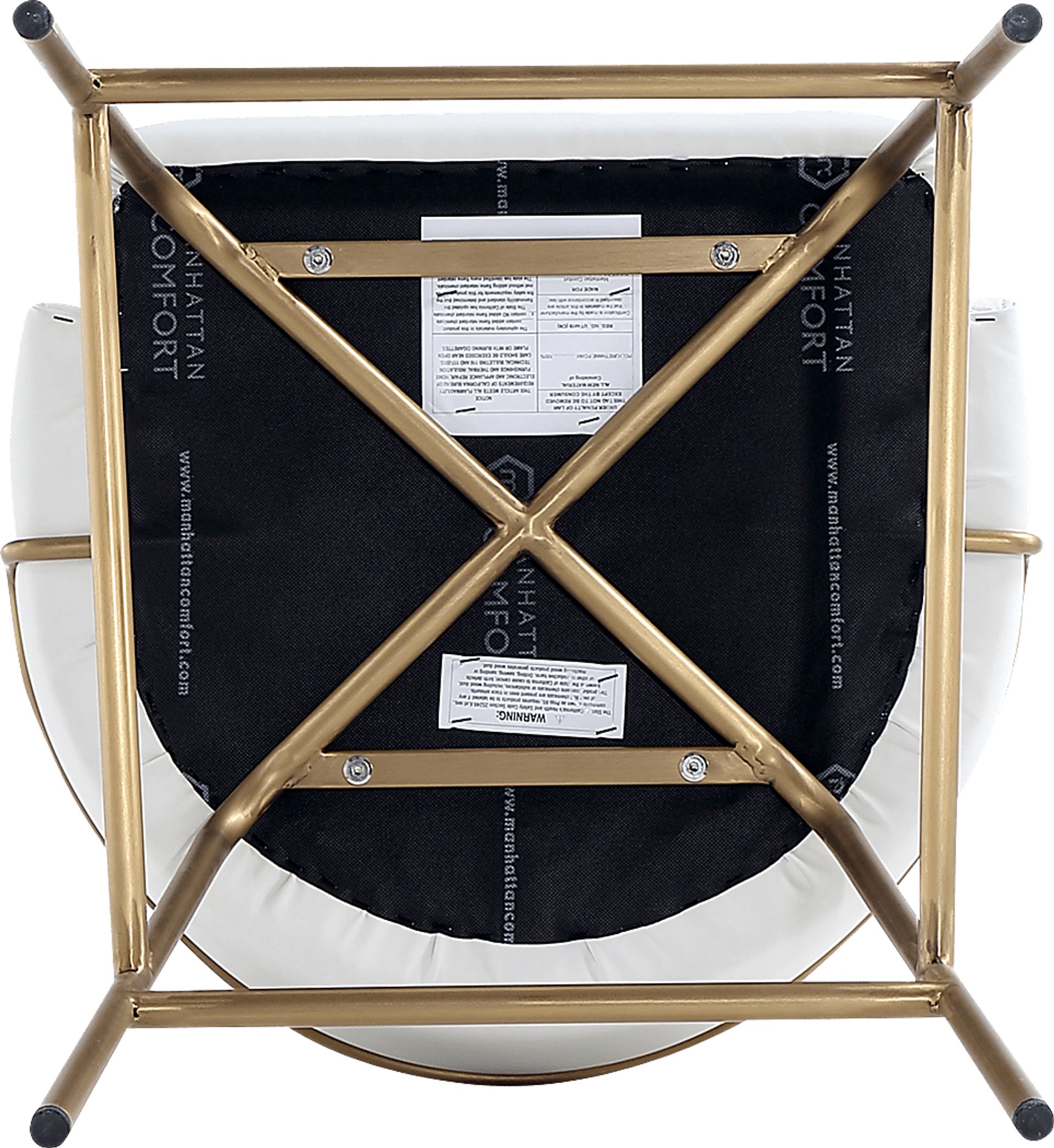 Acewalk II White Counter Height Stool - Image 6